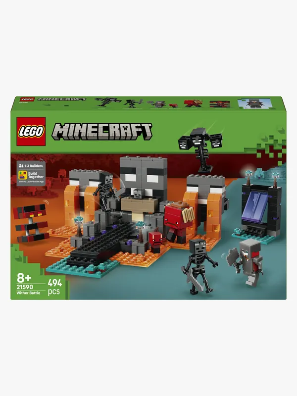 LEGO Minecraft 21590 byggset Wither Battle, 494 st., 8+