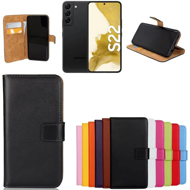 Samsung Galaxy S22 fodral plånboksfodral skal (#1720)