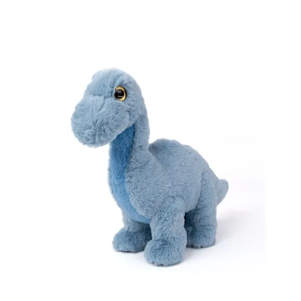 Dino Brachiosaurus Blå Stor 40 cm Teddykompaniet