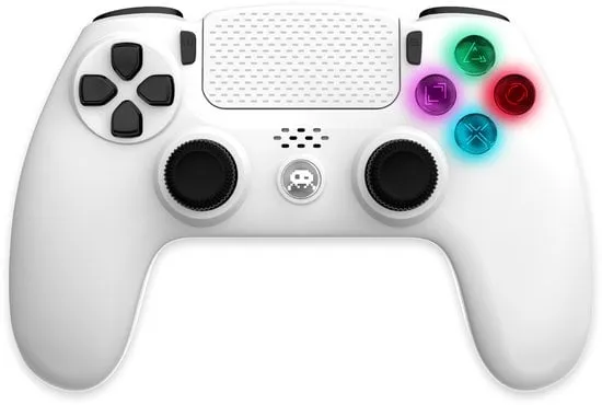 Trade Invaders PS4 Controller – White – Wireless Controller – Sony PlayStation 4