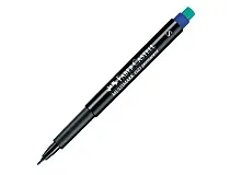 Märkpenna Faber Castell Superfine permanent blå