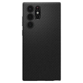 Spigen Liquid Air - matte black - Samsung Galaxy S22 Ultra