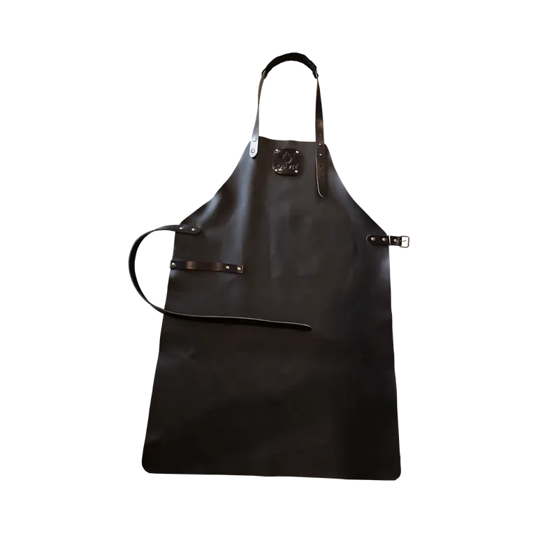 OFYR Leather Apron Black Förkläde läder Svart