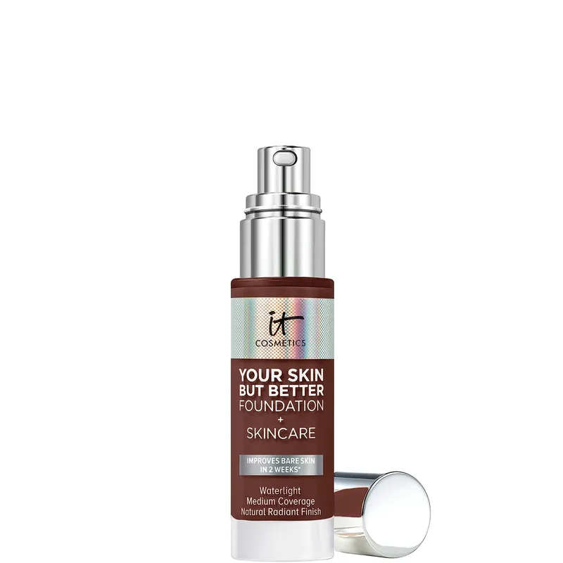 IT Cosmetics Your Skin But Better Foundation and Skincare 30ml (Various Shades) – 63 Deep Cool