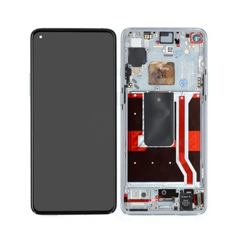 OnePlus 8T LCD Skärm – Lunar Silver