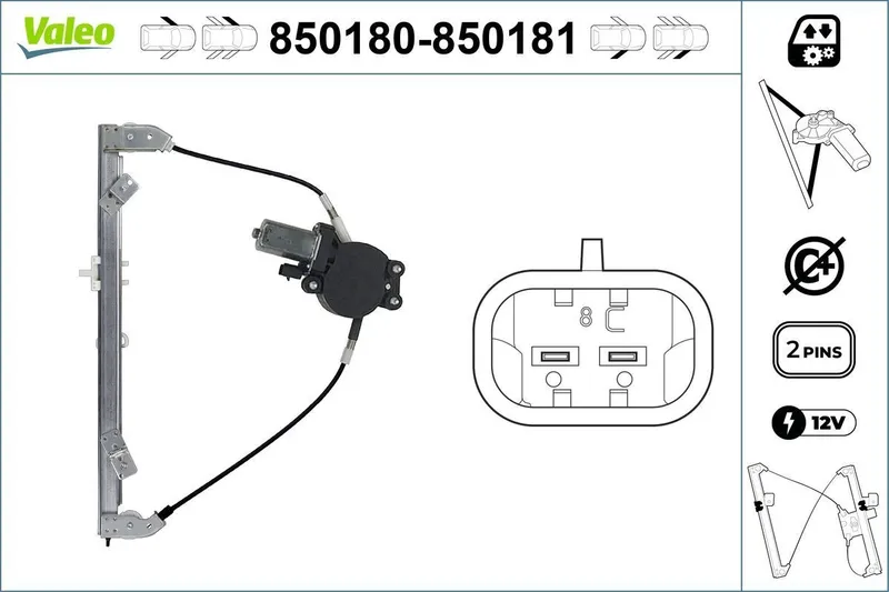 Fönsterhiss VALEO 850180