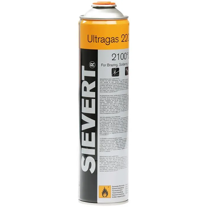 Sievert 220583 Ultragas engångs, 210 g