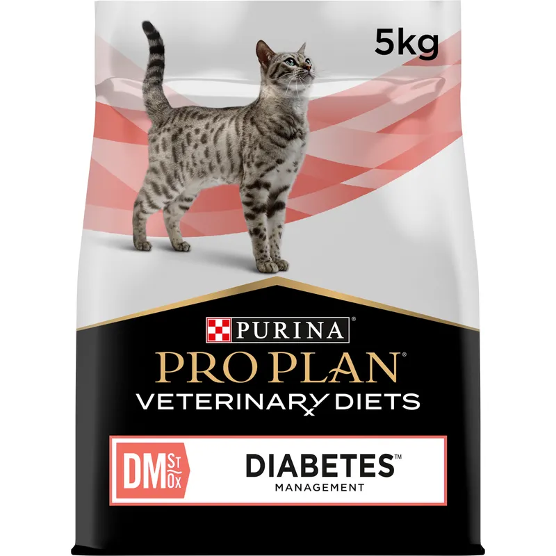 Veterinary Diets Feline DM St/Ox Diabetes Management Torrfoder – 5 kg