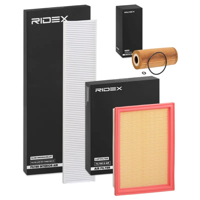Filtersats RIDEX 4055F19563