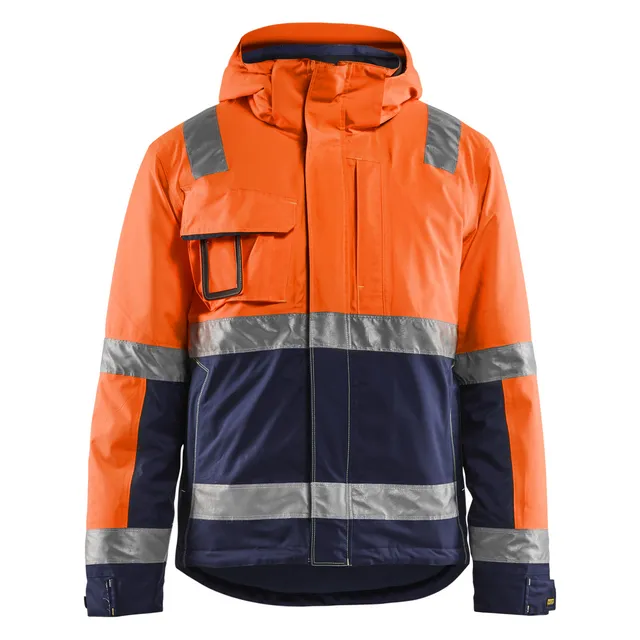 VARSELJACKA 4870 1987 VINTER VARSELORANGE/MARINBLÅ 5XL | Beijerbygg Byggmaterial