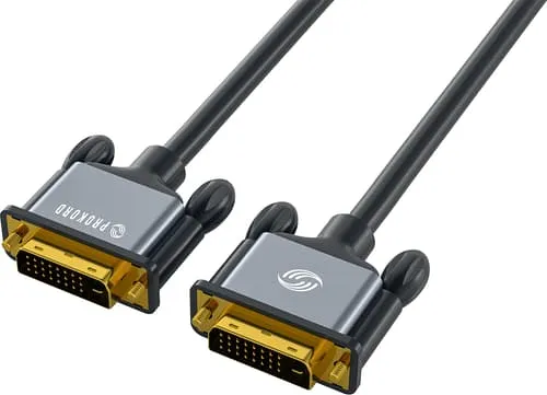 Prokord Black Edition Dvi-d Dual Link 3.0m 3m Dvi-d Dvi-d Svart