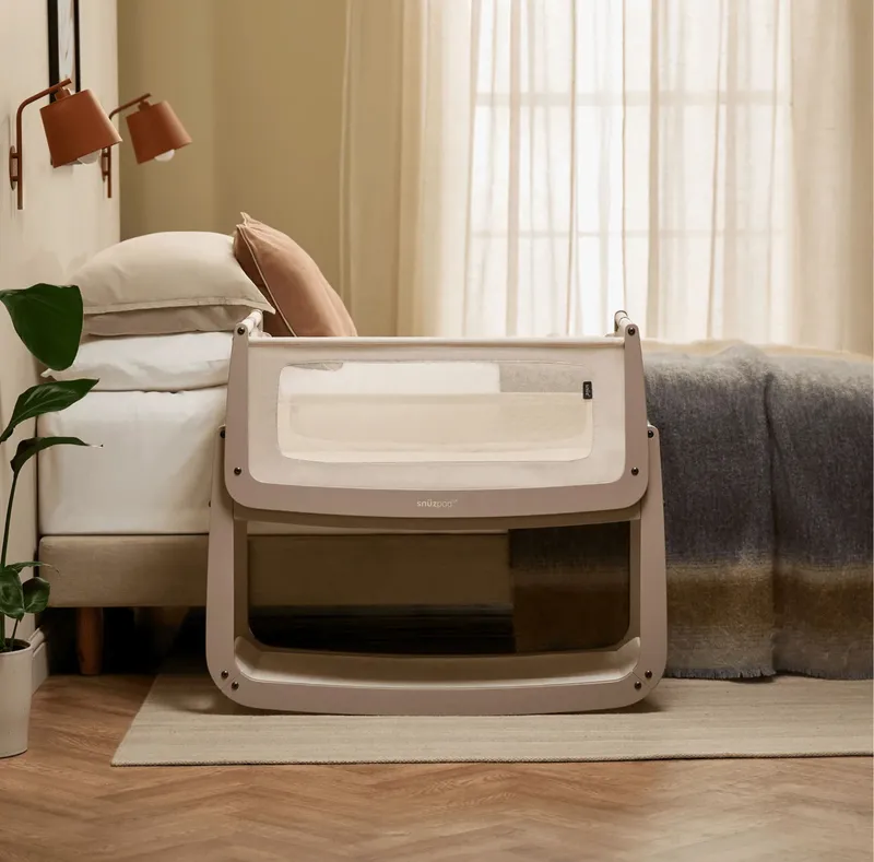 Snüz SnuzPod 5 Bedside Crib, Mocha