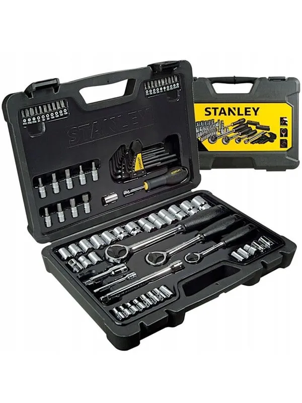 Stanley Socket Wrench Set - 80 Pcs