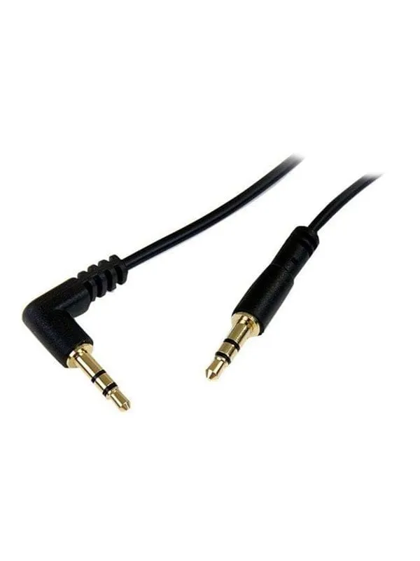 StarTech.com Slim 3.5mm to Right Angle Stereo Audio C (#1290)