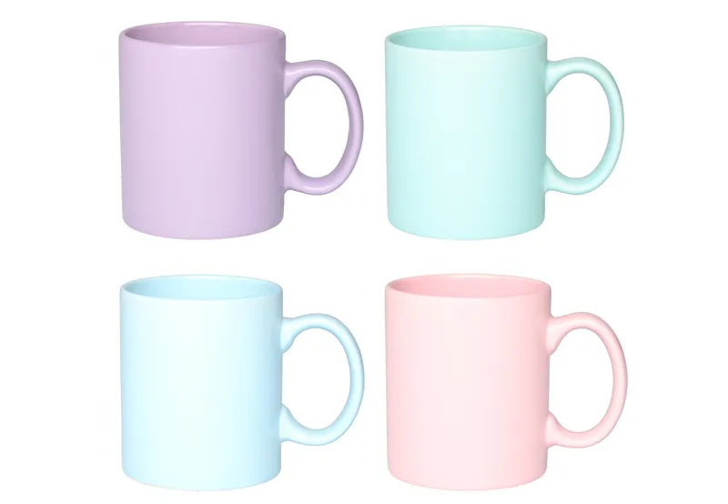 Mugg Basic Pastell 35 cl – Mintgrön