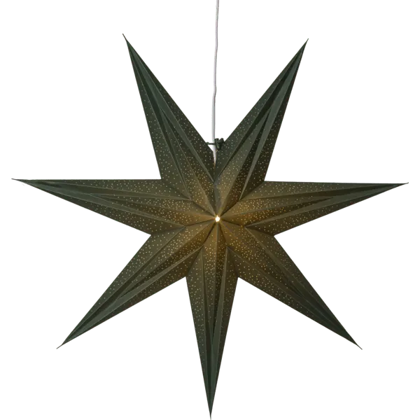 Star Trading - Holly Ø60 - Adventsstjärna - Grön