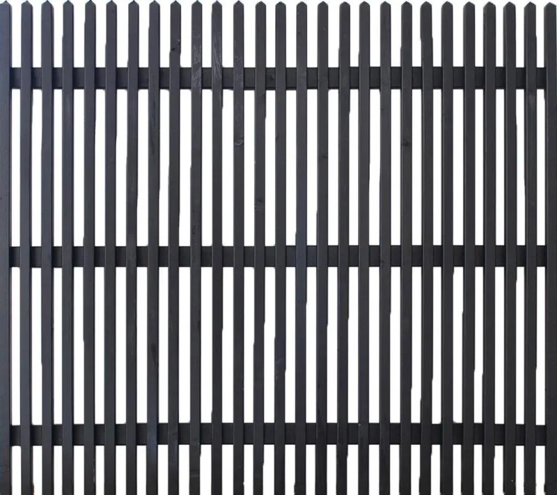 STAKET LINNEA 3 SVART 180X150CM | Beijerbygg Byggmaterial