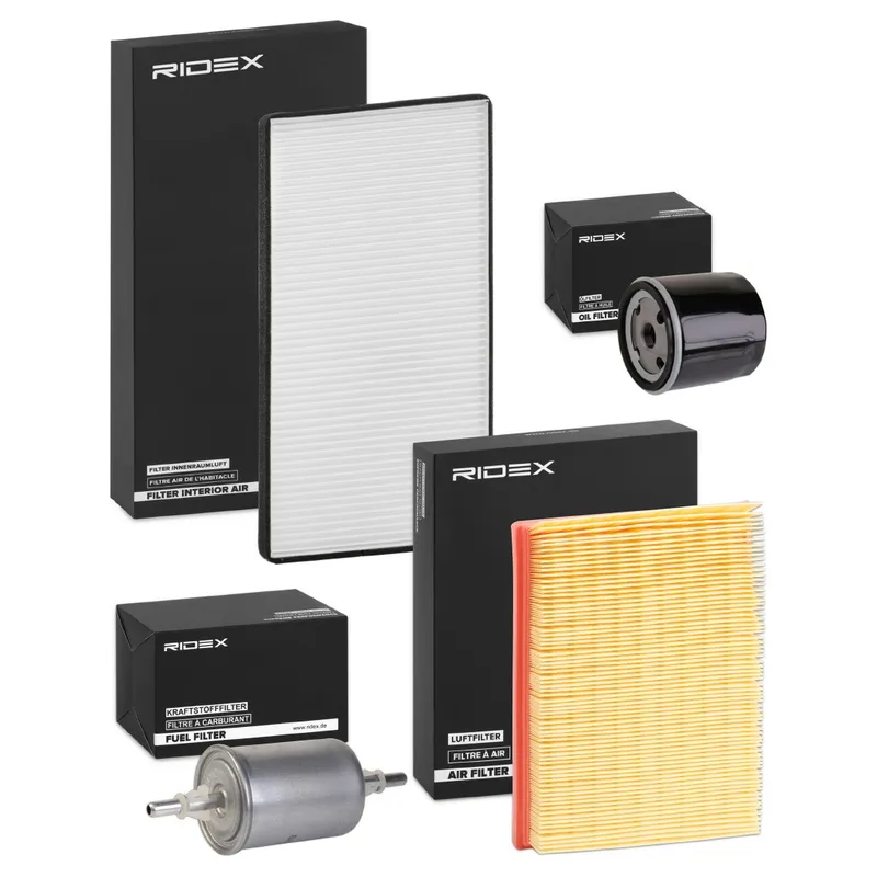 Filtersats RIDEX 4055F26614