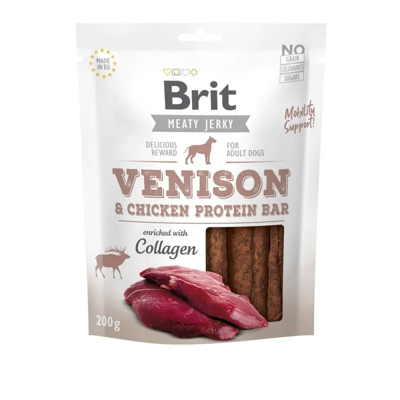 Brit Care Meaty Jerky Proteinbar Venison