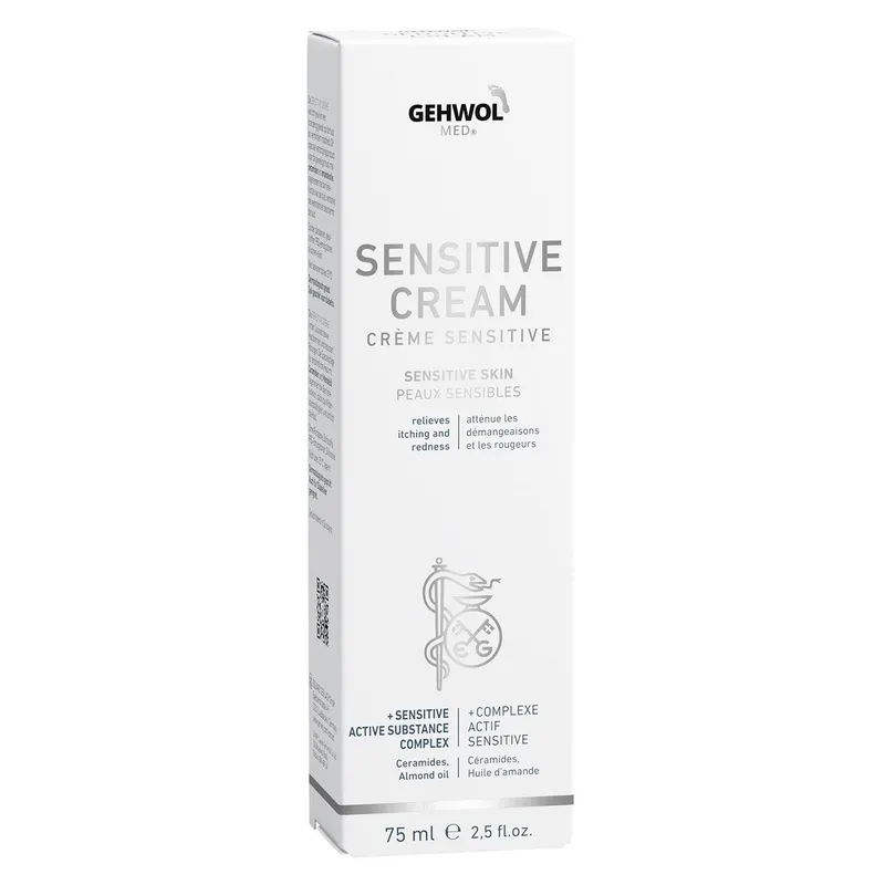 Gehwol Sensitive Fotkräm – 75 ml – Torr och känslig hud