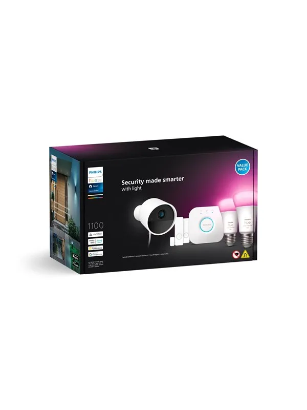 Philips Hue Secure Camera WCA E27 set EU