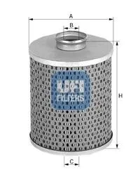 Hydraulikfilter, styrsystem UFI 25.535.00