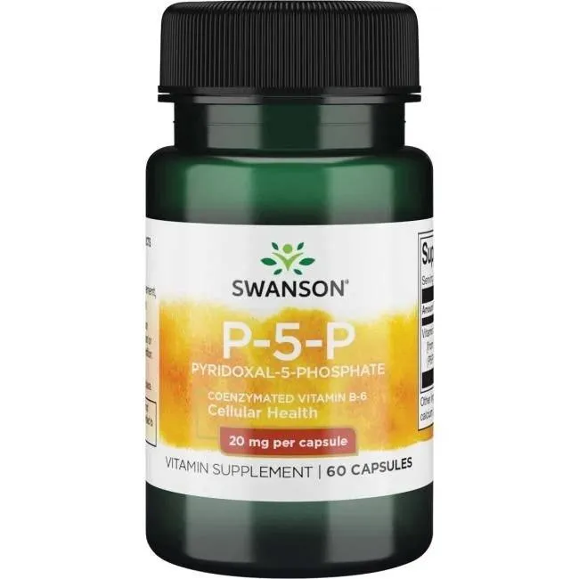 Swanson - P-5-P 20 mg, 60 kapslar