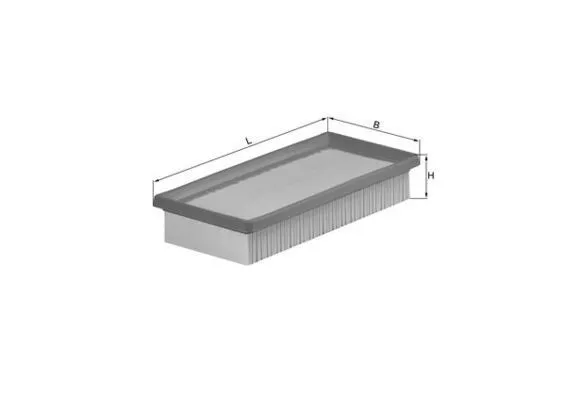 MAHLE LX 589 Luftfilter