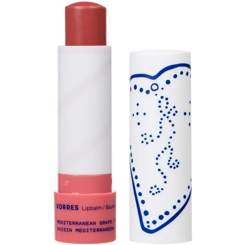 KORRES Lip Balm Tinted Mediterranean Grape - 4,5 g
