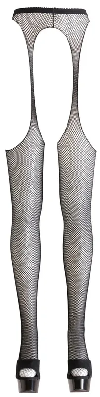 Cottelli Crotchless Tights (Storlek: S/M)