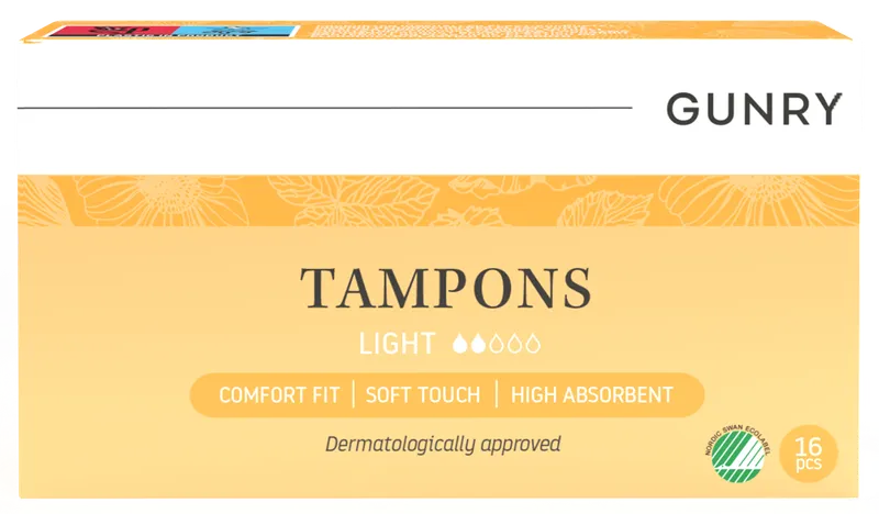 Gunry tampons light 16 st