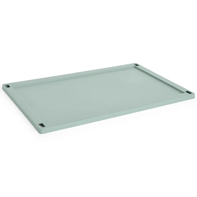 HAY Colour Crate lock large, sage green