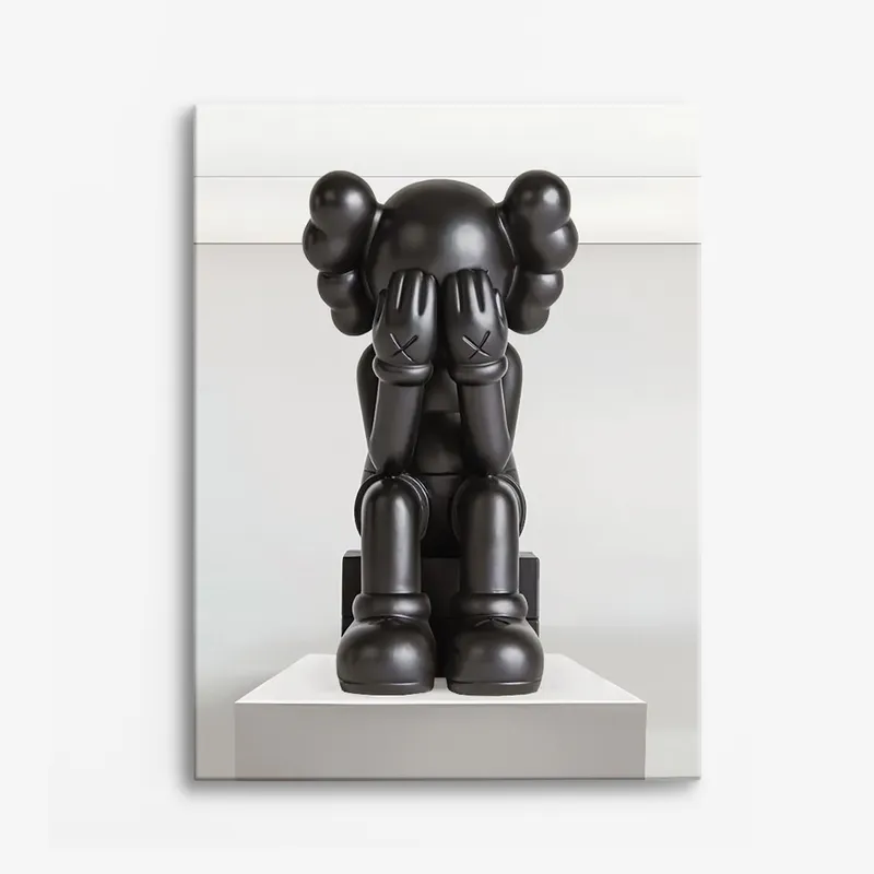 Canvas - Kaws Companion / Stängda ögon