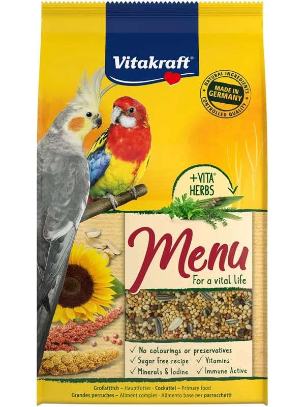 Vitakraft vitakraft menu vital för undulater 1kg