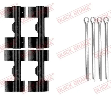Monteringssats, bromsbelägg QUICK BRAKE 109-0009