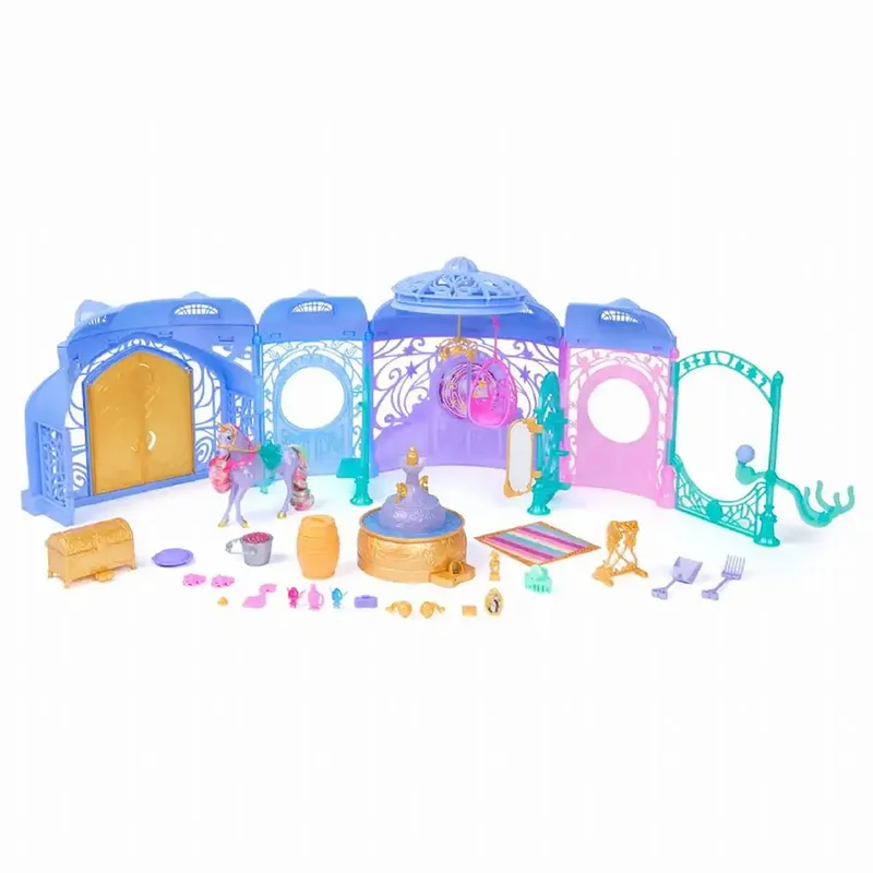 Unicorn Academy Stable Playset (Stall och Fontän)