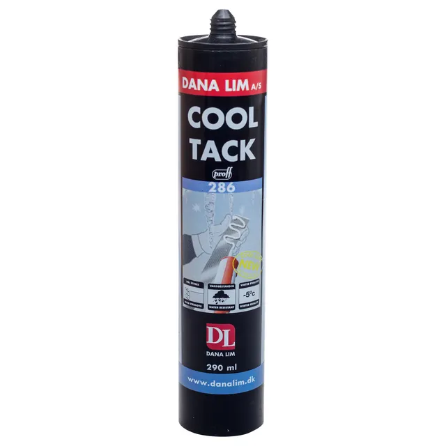MONTAGELIM COOL TACK 286 VIT 290ML | Beijerbygg Byggmaterial