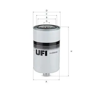 Bränslefilter UFI 24.089.00
