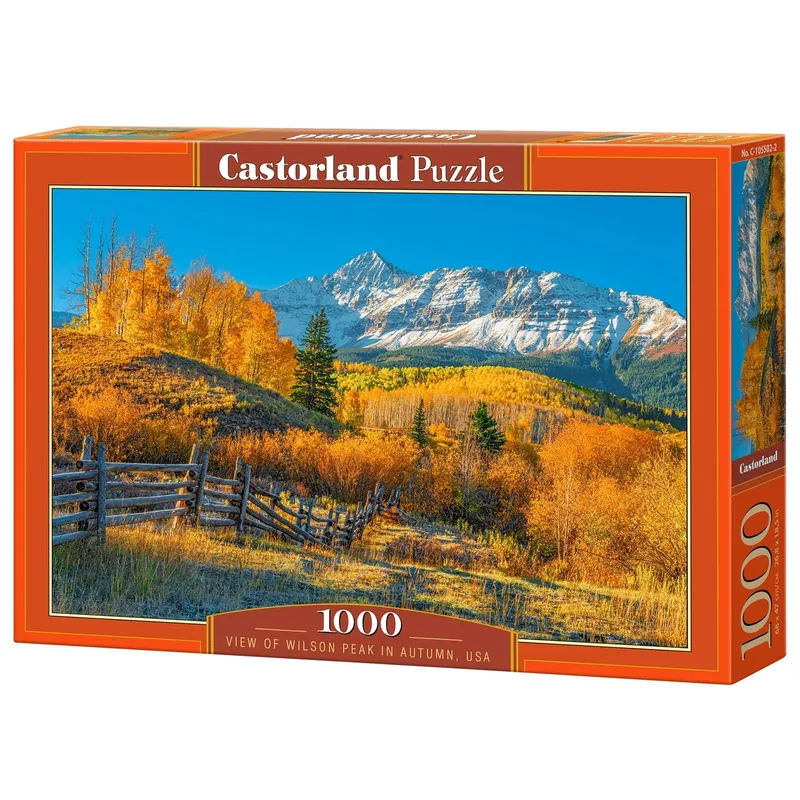 Castorland Pussel - Våren i Wilson Peak, USA 1000 bitar