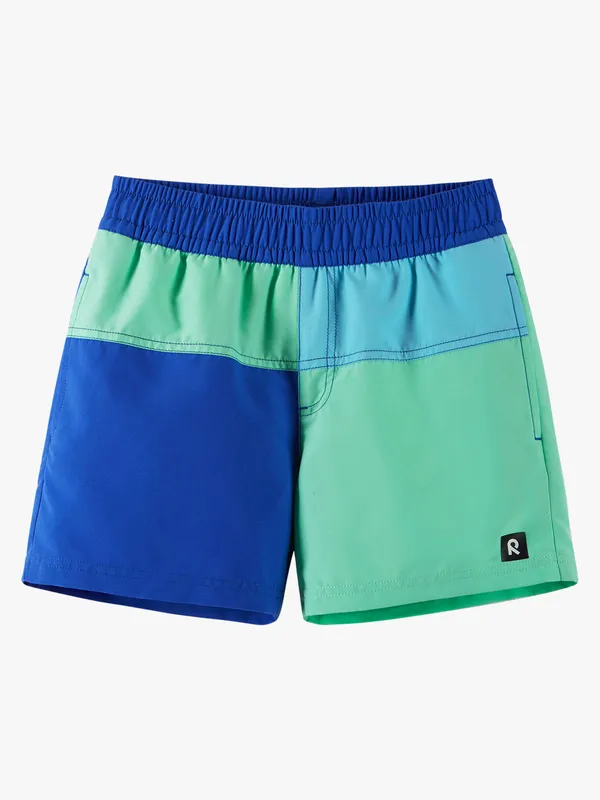 Reima Kids’ Palmu Sunproof Beach Shorts Sparkly Blue (#1389)