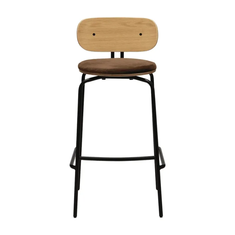 Umage, Curious Barstol Ek/Svart Teddy Brown