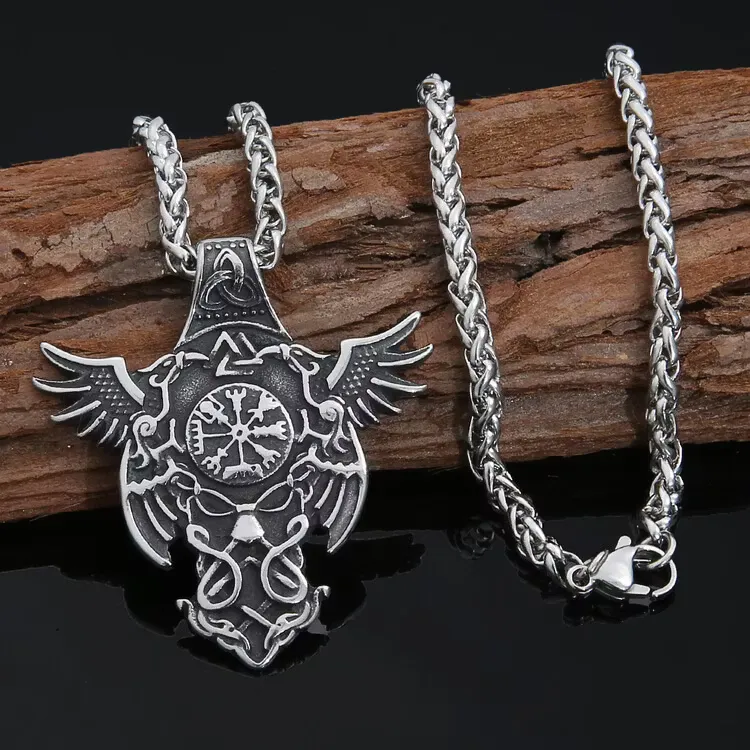 Halsband Raven Vegvisir