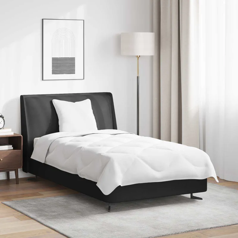 vidaXL Sommar Duvet med kudde 2 st Vit Mikrofiber (#4453)