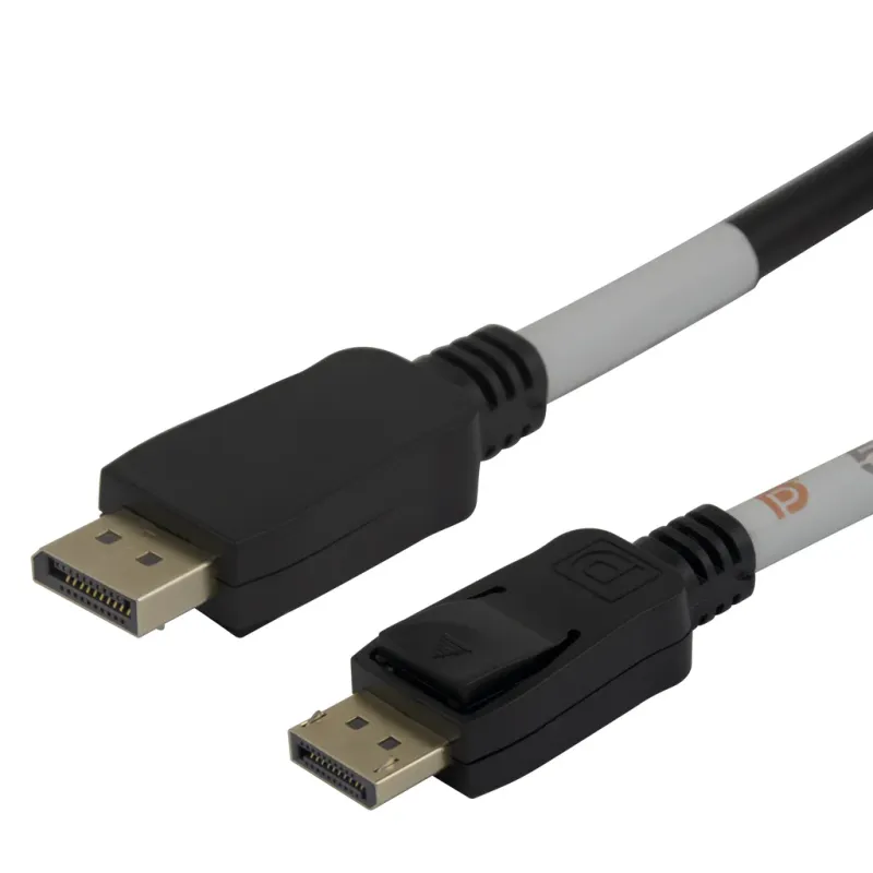Deltaco - DisplayPort cable - DisplayPort to DisplayPort - 2 m