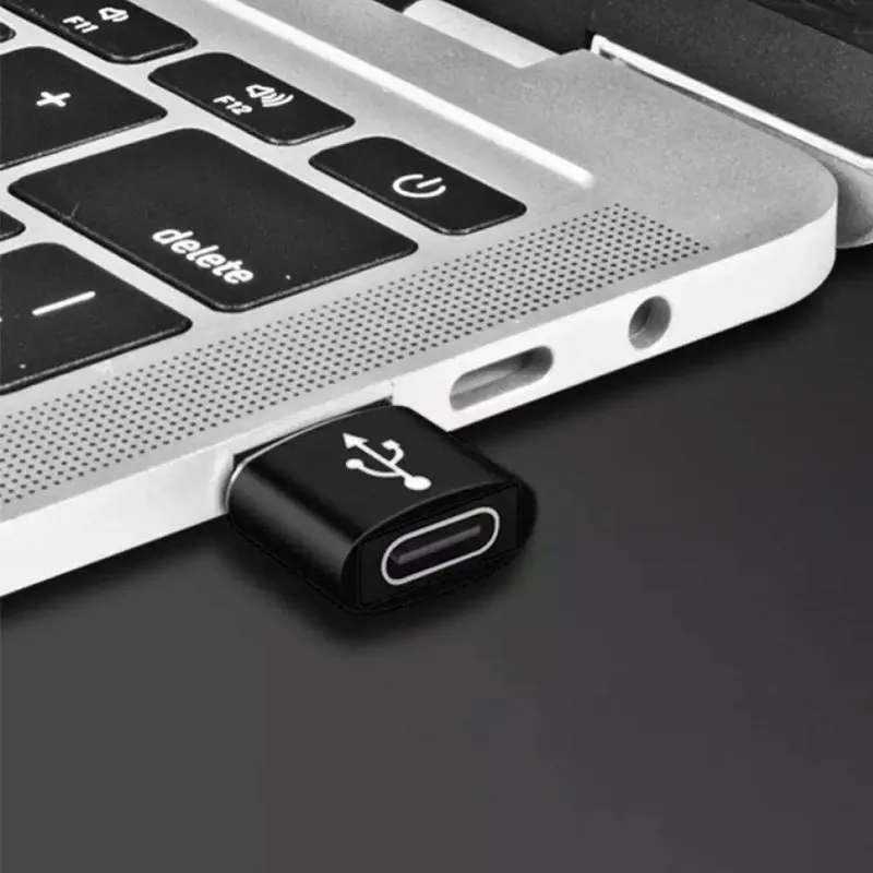 Trådlös USB-C till USB-A-adapter - Svart