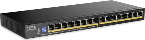 Zyxel Gs1100-16eps 16-portars Gigabit Slim Poe-switch