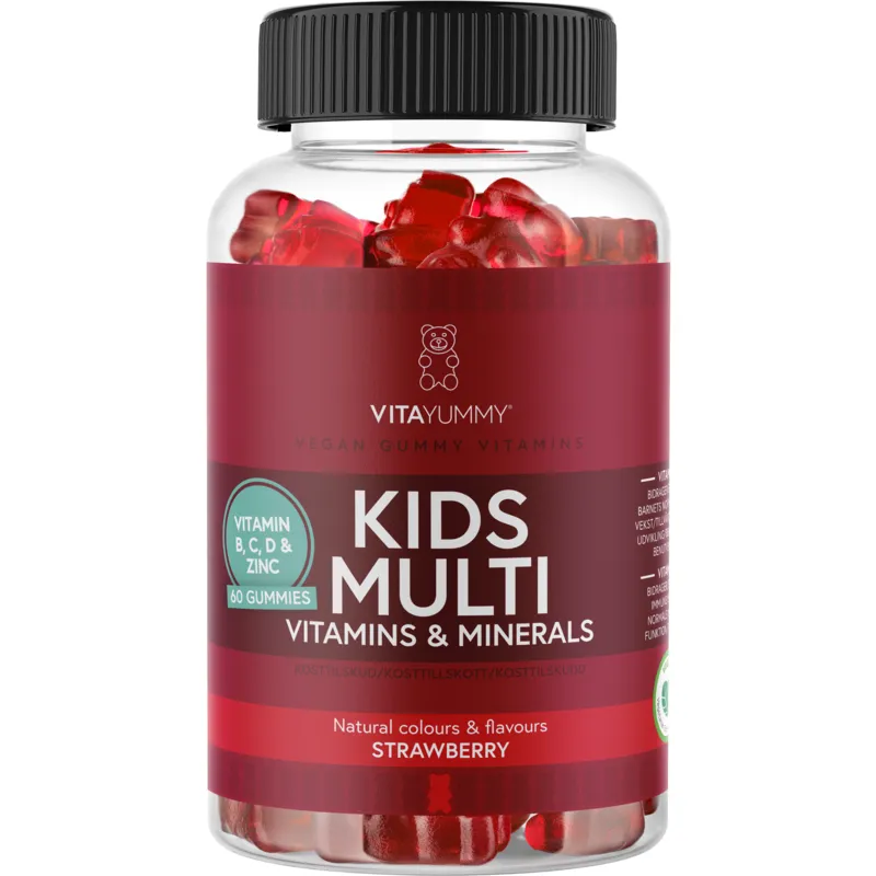 VitaYummy Kids Multivitamins Strawberry 60 gummies (#1803)