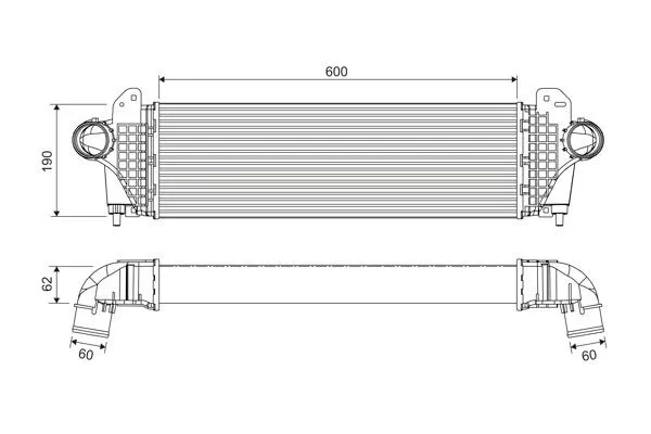 Intercooler VALEO 818694
