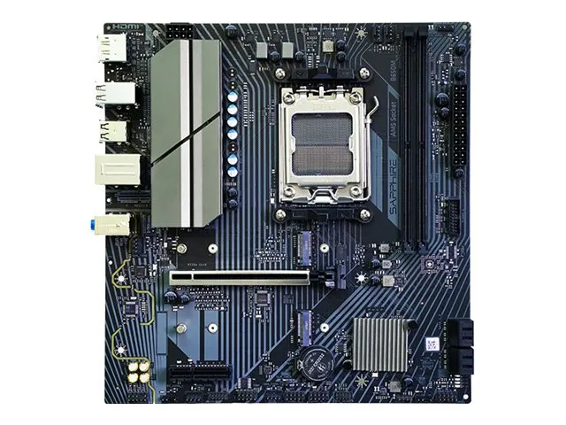 Sapphire B650M-E Moderkort - AMD B650 - AMD AM5 - DDR5 RAM - Micro-ATX