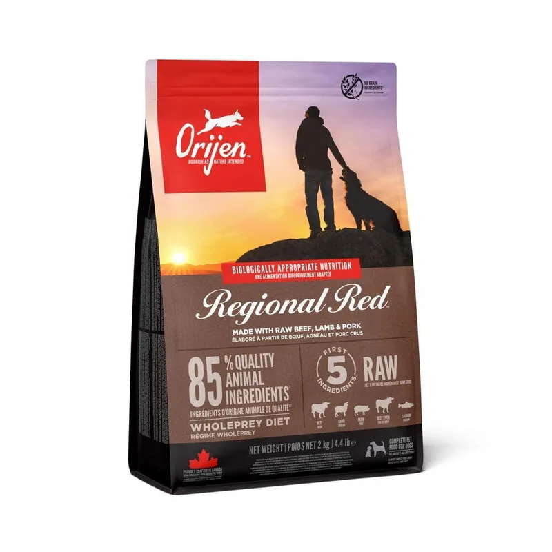 ORIJEN Regional Red Complete Dry Dog Food 2kg